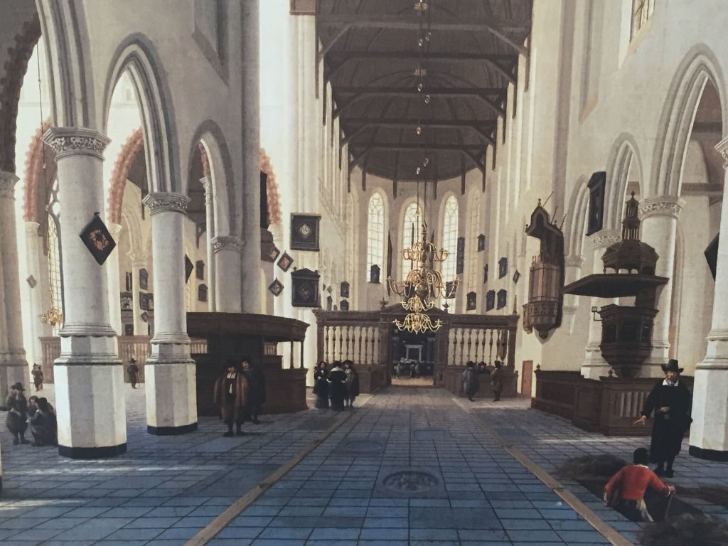 Hendrik Cornelisz van Vliet (1611 - 1675); Interior of the Oude Kerk, Delft (c.1660-70)