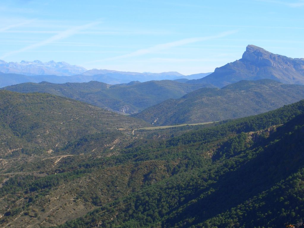 Wald- und Gebirgslandschaft in Nordspanien