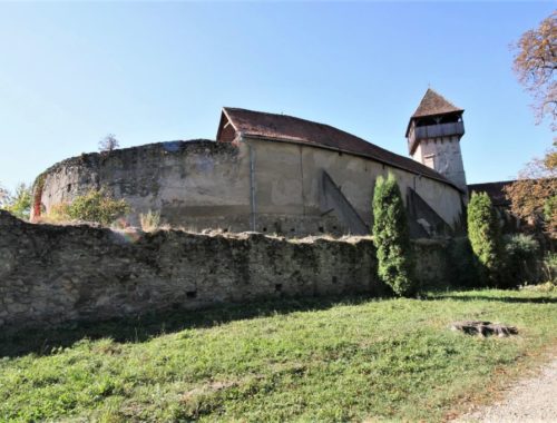 Ringmauer der Unesco Weltkulturerbe Kirchenburg von Kelling / Câlnic