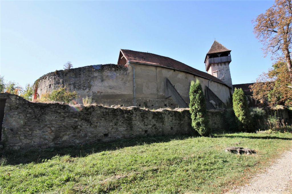 Ringmauer der Unesco Weltkulturerbe Kirchenburg von Kelling / Câlnic