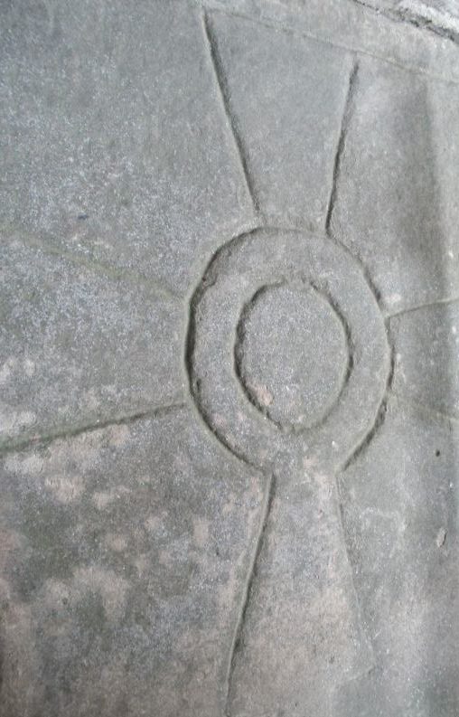 Zisterziensersymbol Sonnenkreuz