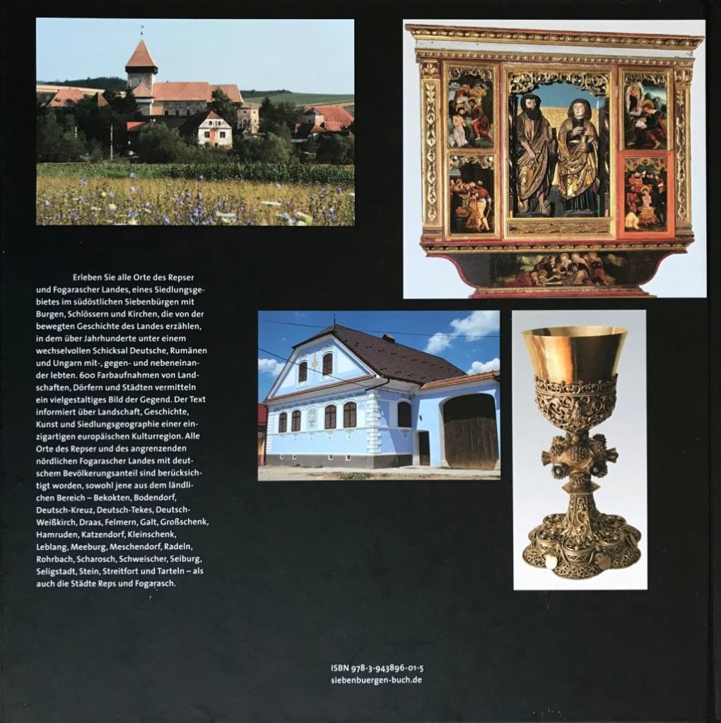Cover-Rueckseite des Bildbands Das Repser und das Fogarascher Land