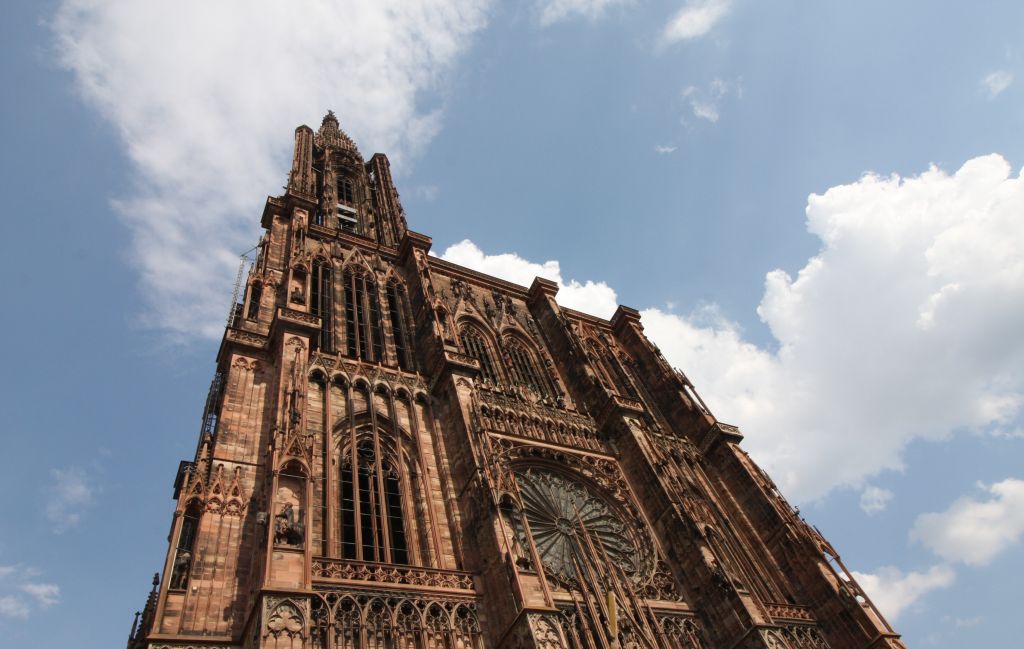 Westfassade Kathedrale von Strasbourg