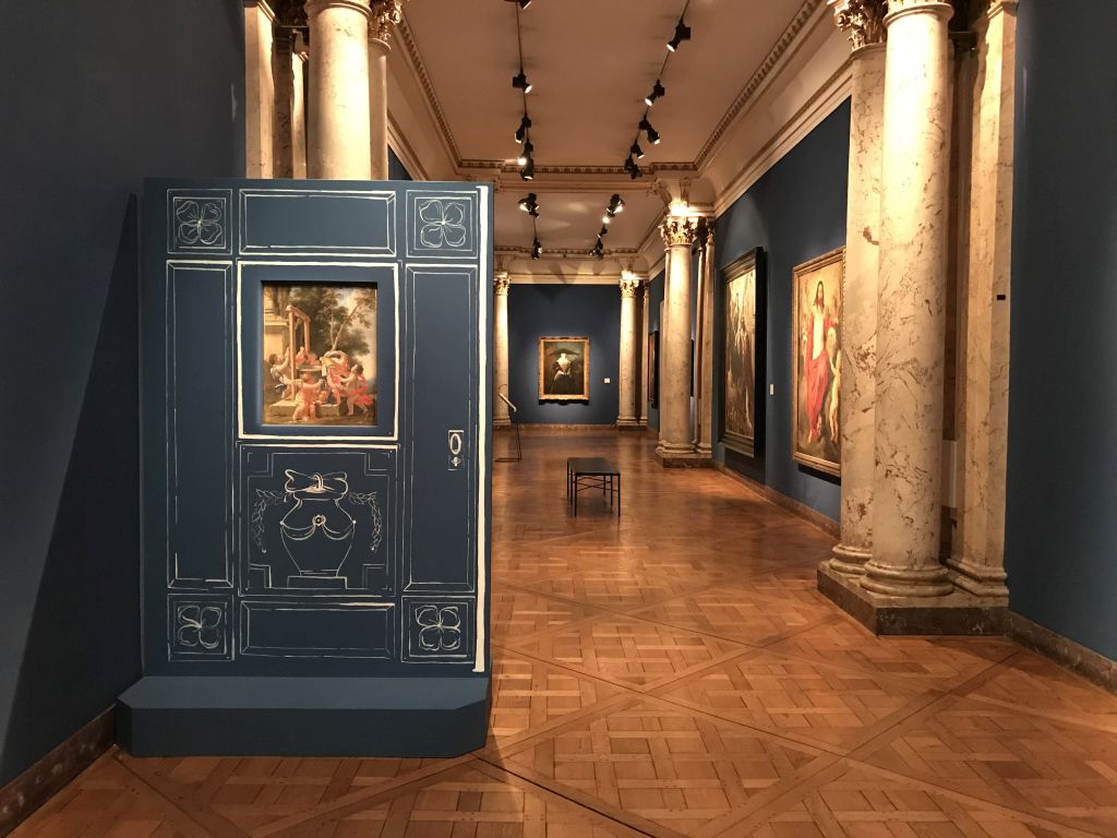 Blick in die Gemaeldegalerie des Museums der Bildenden Kuenste in Strassburg