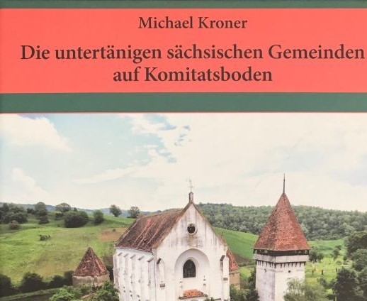 Ausschnitt Buchcover Michael Kroner; die untertaenigen saechsischen Gemeinden auf Komitatsboden