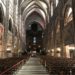 Hauptschiff Kathedrale von Strassburg mit Wandteppichen